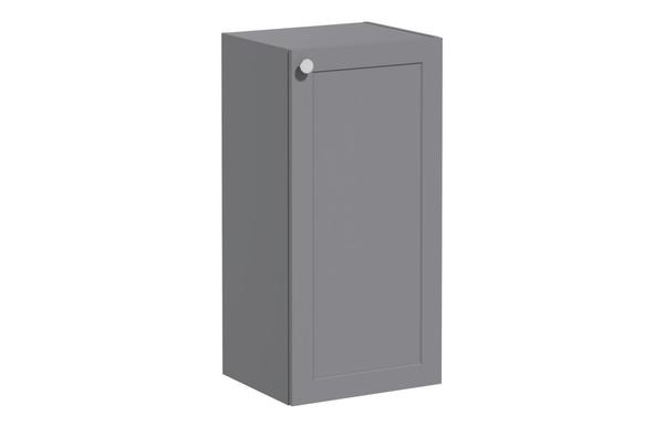VitrA Root Classic 40cm 1 Door Lower/Base Unit (RH Hinge) - Matt Grey